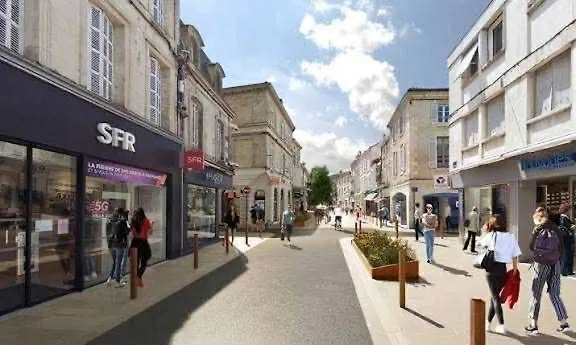 T2 Centre-Ville Avec Fibre Internet 4 Pers Confort & Emplacement Ideal Lejlighed Marmande