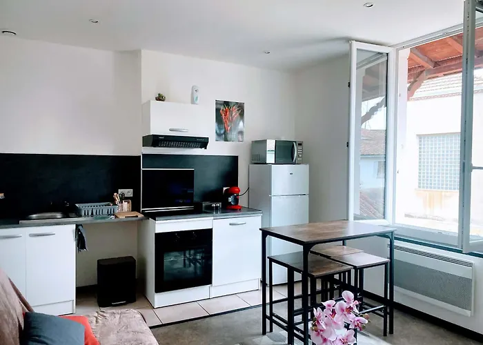 Lejlighed T2 Centre-Ville Avec Fibre Internet 4 Pers Confort & Emplacement Ideal